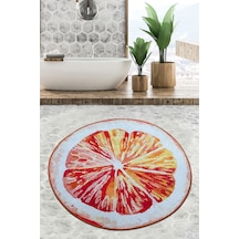 Greyfurt Çap Banyo Halısı Djt 140x140 cm Çok Renkli