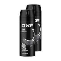 Axe Black Erkek Sprey Deodorant 2 x 150 ML Axe Black Erkek Sprey Deodorant 2 x 150 ML