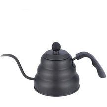 Hhyt- Retro Cezve Bulut Pot 304 Paslanmaz Çelik El Yapımı Cezve 950 Ml Uzun Ağız Damla Kahve Makinesi Boyutu: 32.5 X 14.5 Cm Kahve Tencere