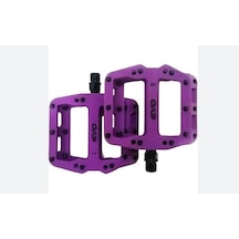 Evo Rulamnlı Pedal Çivili Mor Plastik