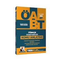 Yediiklim 2027 Öabt Meb-ags Türkçe Öğretmenliği Anlama Ve Anlatma Teknikleri, Dil Bilimi, Yeni Türk Dili, Çocuk Edebiyatı, Sözlü Ve Yazılı Anlatım Konu Anlatımı - Faruk Karaaslan