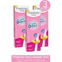 Predictor Early Gebelik Testi 3 Adet
