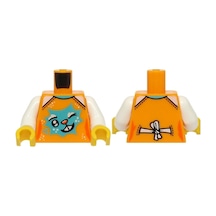 Minifigür Parçaları: Torso, Vücut, Gövde: 973pb5822c01