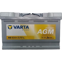 Varta 80 Ah. 800a En Start Stop Agm Üretim Tarihi:2026