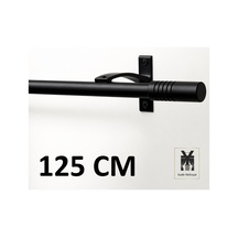 Siyah Alüminyum Tek Kanallı Rustik - Dekoratif Rustik Siyah125cm - 873508043 Siyah125cm
