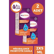 Mirabalance Probiyotik Damla 5 Ml 2 Adet