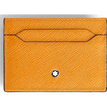 Mont Blanc Montblanc Sartorial Deri 5 Bölmeli Kartlık 221464 Turuncu