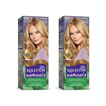 Hubrendy Tedarik Naturals Saç Boyası Açık Kumral 8/0 2x Paket