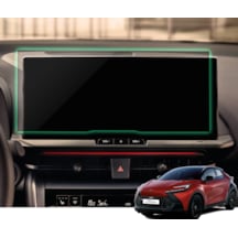 Toyota C-hr Hybrid 2024-2026 Uyumlu 12.3" Multimedya 9h Nano Ekran Koruyucu Şeffaf