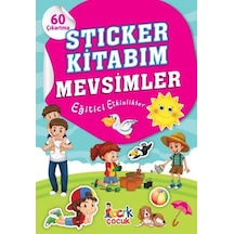 Sticker Kitabım - Mevsimler - Eğitici Etkinlikler - 60 Çıkartma- Bıcırık Yayınları