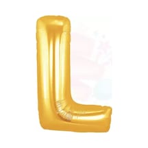 Nedi Balon Folyo 40 Harf Altın K 02136 Çok Renkli