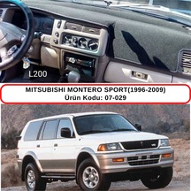 MITSUBISHI MONTERO SPORT (1996-2009) TORPİDO KORUMASI / HALISI / ÖRTÜSÜ / KILIFI