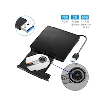 Harici Usb 3.0 Taşınabilir Dvd Writer Cd Dvd Yazıcı Okuyucu