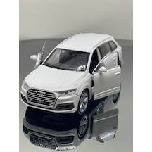 1.36 Ölçek Audi Q7 Metal Oyuncak Araba - Beyaz