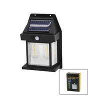2 Lamba Solar - Sensörlü Aplik Duvar Lambası Dış Mekan 5.5v - 1w - 1800mah