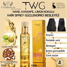 Parfüm Özlü Saç Yatıştırıcı Yağ Spreyi 100ml