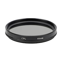 46mm Cpl Polarize Filtre Dairesel Circular Polarizasyon Yansıma Azaltıcı Metal Çerçeve Renk Doygunluğu Artırıcı