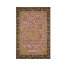 Kartela Halı Novi Halı Jüt Taban Dokuma Halı Gül Kurusu - 100 X 150 Cm