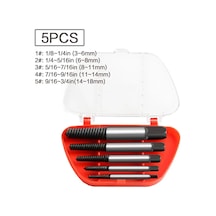 Taboshangwu 5/6 Adet Kırık Tornavida Çıkarıcı Matkap Uç Seti - Çift Taraflı Vida Çekme Uçları