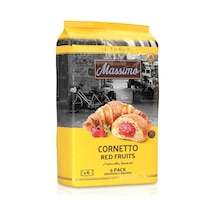Cornetto Red Fruits (Kruvasan Kırmızı Meyveli) 45 Gram 6 Adet (1 Kutu)