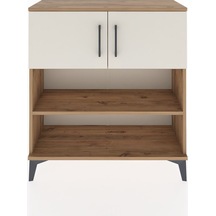 Arges Şifonyer 3 Raflı 2 Kapaklı 88x30x96 Çam-aytaşı Çam