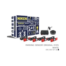 Niken Fabrikasyon Lens Görünümlü Sesli Park Sensörü Gri Renk