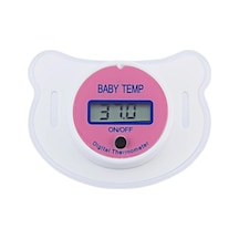 Pembe Lcd Dijital Bebek Termometresi Ağız Meme Bebek Termometresi Bebek Meme Termometresi Ev Sıcaklık Ölçme Araçları Aralığı