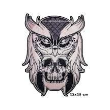 Baykuş Nakış Işleme Arma Patch Yama Pec 23X29 Cm