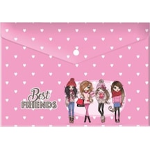 Keskin Color Best Friends Çıtçıtlı Dosya A4 - 2 Adet Lisanslı Orjinal 2 Adet