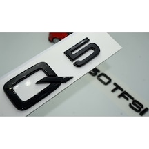 Audi Q5 50 Tfsi Parlak Siyah Abs 3m 3d Bagaj Yazı Logo