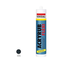 Soudal Acryrub Flexi Silikonize Mastik Antrasit Gri 310 Ml 114306 Antrasit - Gri