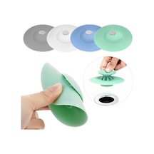 Silikon Lavabo Küvet Süzgeçi Tıkaç Tıkanma Önleyici Süzgeç