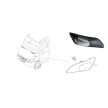 Iveco Daıly 2009 2012 Çamurluk Sinyal Beyaz Sol