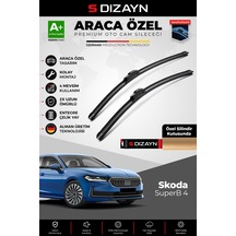 S-dizayn Skoda Superb Ön Cam Silecek Seti 2023 Üzeri Premium Araca Özel 65-45 Cm A+ Kalite