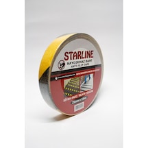 Starline Kaydırmaz Bant Siyah - Sarı 25mmx15mt
