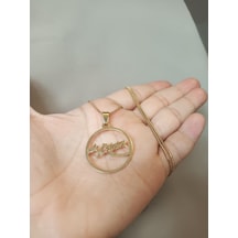 Mustafa Kemal Atatürk İmza Gold Renk 316l Paslanmaz Çelik Figür K