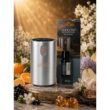 Areon Aromatik Difüzör Gümüş Klasik Metal + The Way