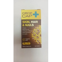 Cecemed Cececap Skin Hair Nails Deri Saç Ve Tırnak 90 Kapsül