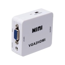 Tr Vga To Hdmi Ses Çikişli Mi Ni Model Dönüştürücü