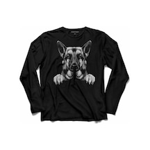 German Shepherd Alman Kurdu Polıce Dog Uzun Kollu Tişört (500509244)