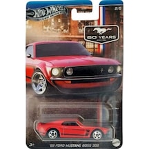 Hot Wheels Silver Series '69 Ford Mustang Boss 302 Jby51 Çok Renkli