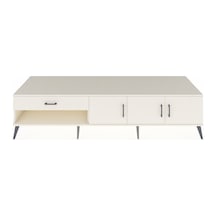 Kronos Tv Ünitesi 2 Raflı Tek Çekmeceli 3 Kapaklı 220x59x51 Aytaşı-aytaşı Aytası/aytası - Aytası