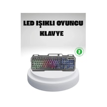 Rgb Işıklı Klavye Mouse Seti - Türkçe Q, Ayarlanabilir Dpı, Ergonomik Ve Dayanıklı Tasarım