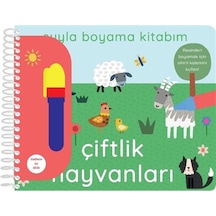 Suyla Boyama Kitabım / Çiftlik Hayvanları