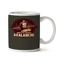 Avalanche Wants You İki Tarafı Baskılı Kupa Bardak Çok Renkli