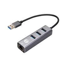 Vcom Dh312b Usb 3.0 To Rj45 Gigabit 3 Port Usb 3.0 Usb Ethernet Adaptörü