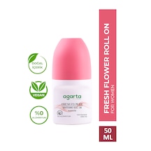 Agarta Fresh Flower Ter Kokusu Önleyici 24 Saat Etkili Beyazlatıcı Kadın Roll-On Deodorant 50 ML﻿﻿