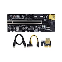 Zauss V009C Plus Pcı-E X1 To X16 Riser Ekran Kartı Yükseltici