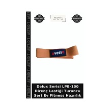 Delux Serisi Lpb-100 Direnç Lastiği Turuncu Sert Ev Fitness Hazırlık