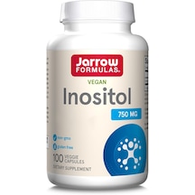 Jarrow Formulas, Vegan Inositol, 750 Mg, 100 Veggie Capsules Orijinal Ürün Dmmedicineden